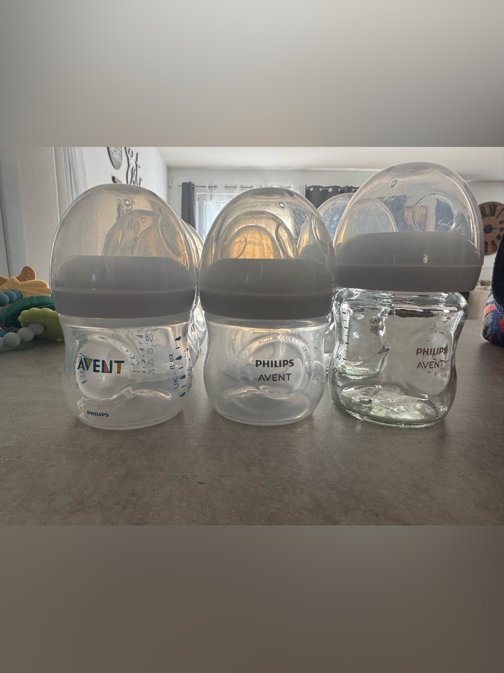 Philips Avent 4oz Bottles